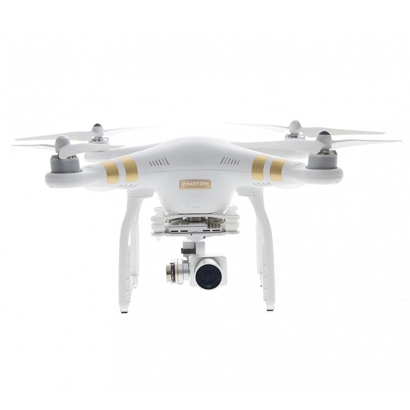 Dron intelligent DJI Phantom 3 Professionnel avec caméra 4K, Blanc, A+