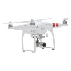 Dron intelligent DJI Phantom 3 Standard avec caméra 4K, Blanc, A+