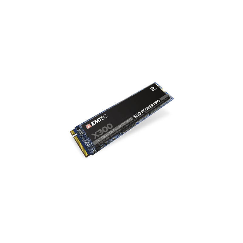 EMTEC X300 M.2 SSD Power Pro 256 Go M.2 2280 NVMe SSD PCIe Gen 3.0 x4 Power Pro 3D NAND