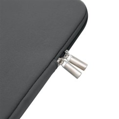 Funda en néoprène grise pour ordinateurs portables de 14"