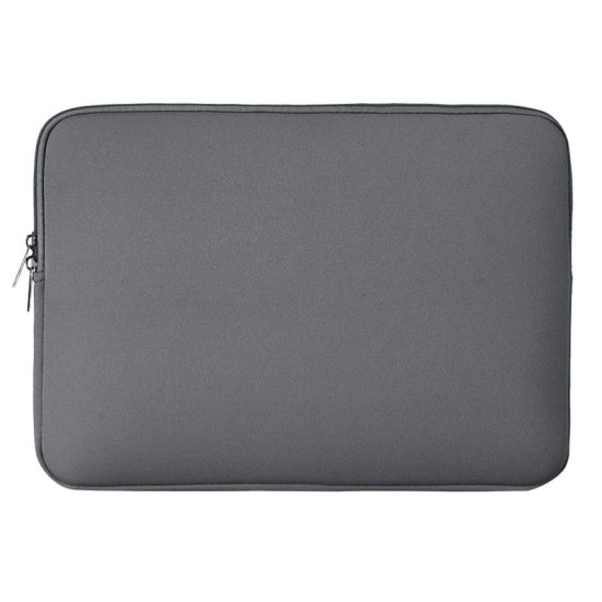 Funda en néoprène grise pour ordinateurs portables de 14"