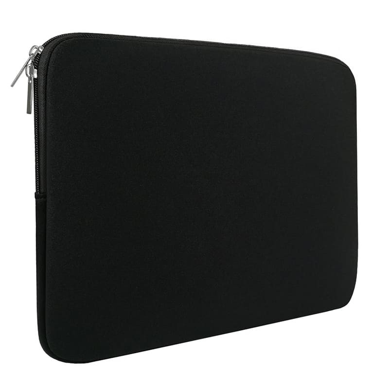 Funda en néoprène noire pour ordinateurs portables de 14"