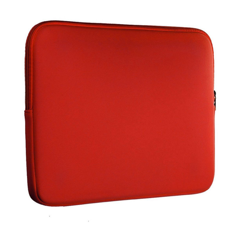 Funda en néoprène rouge pour ordinateurs portables de 12", 12,5", 13" et 13,3"