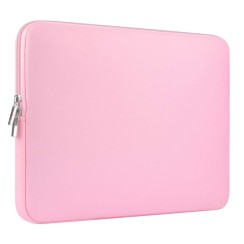 Funda en néoprène rose pour ordinateurs portables de 14"