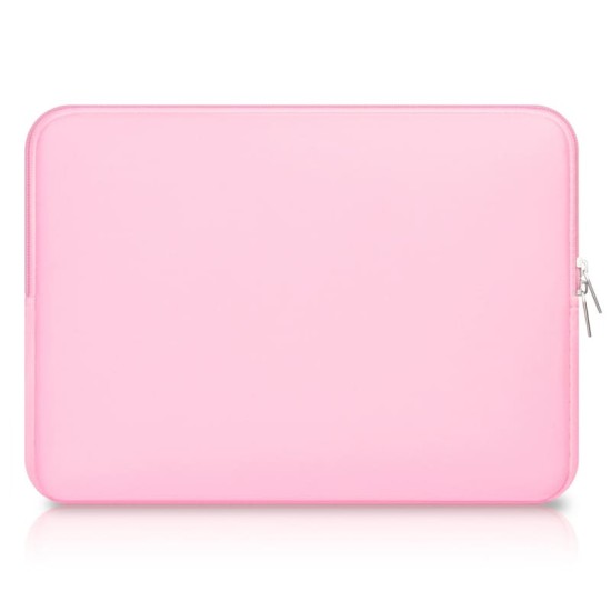 Funda en néoprène rose pour ordinateurs portables de 15" et 15,6"