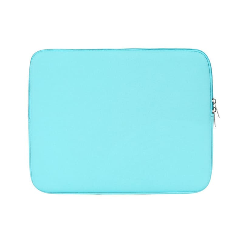 Funda en néoprène turquoise pour ordinateurs portables de 12", 12,5, 13" et 13,3"