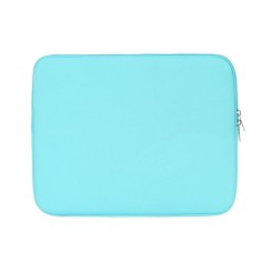 Funda en néoprène turquoise pour ordinateurs portables de 14"