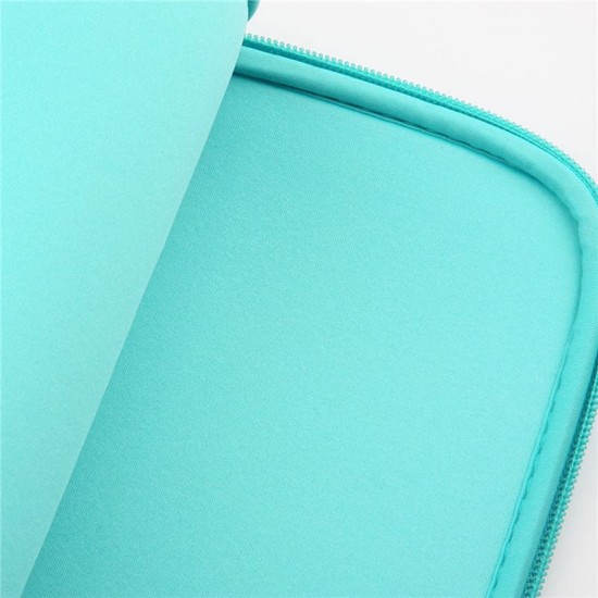 Funda en néoprène turquoise pour ordinateurs portables de 14"