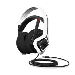 GAMING OMEN HP Mindframe Casque Technologie C-Media XearTM, Refroidissement FrostCap, Éclairage RGB, Blanc, Km0 Boîte