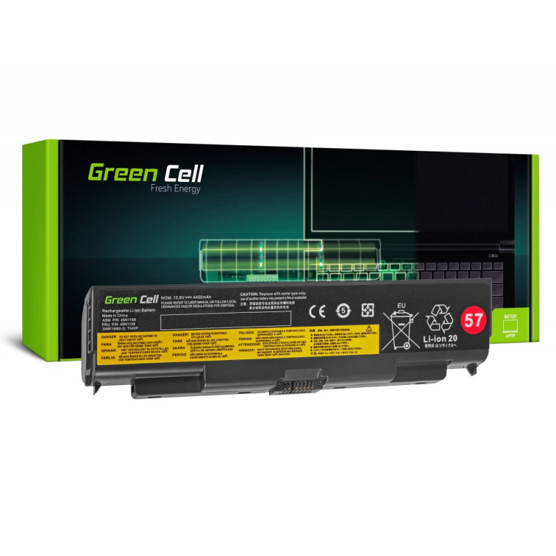 Green Cell  Batterie Lenovo ThinkPad T440P T540P W540 W541 L440 L540 / 11,1V 4400mAh