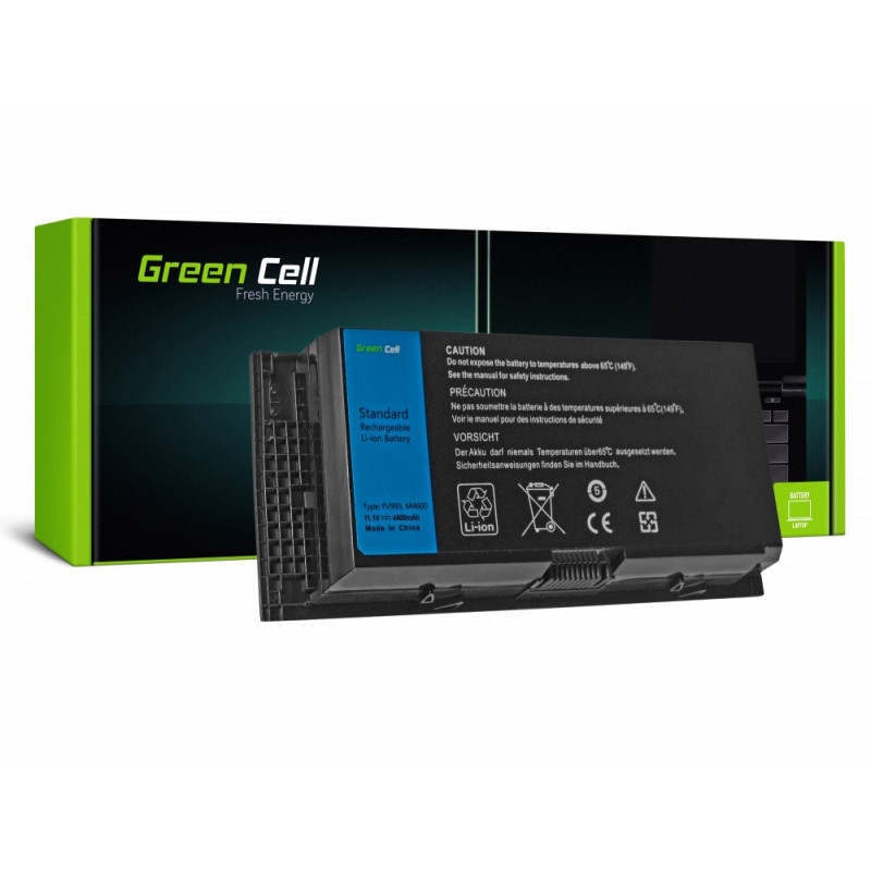 Green Cell Batterie pour Dell Precision M4600 M4700 M4800 M6600 M6700 / 11.1V 4400mAh
