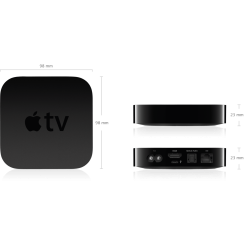 ¡¡OUTLET!! Apple TV (3e génération, A1469), Noir
