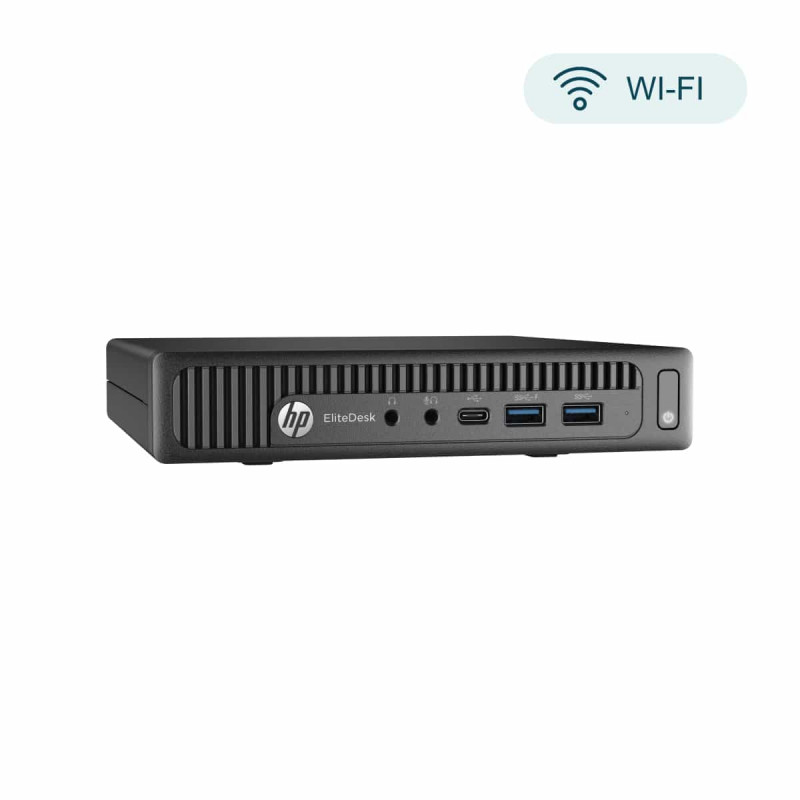 HP EliteDesk 800 G2 Mini | i7-6700T · 8 Go de RAM · SSD 256 Go | PC