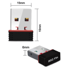 Adaptateur WiFi USB sans fil 2,4G, WLAN, USB 2.0, récepteur WiFi pour tablette/PC/TV, A+