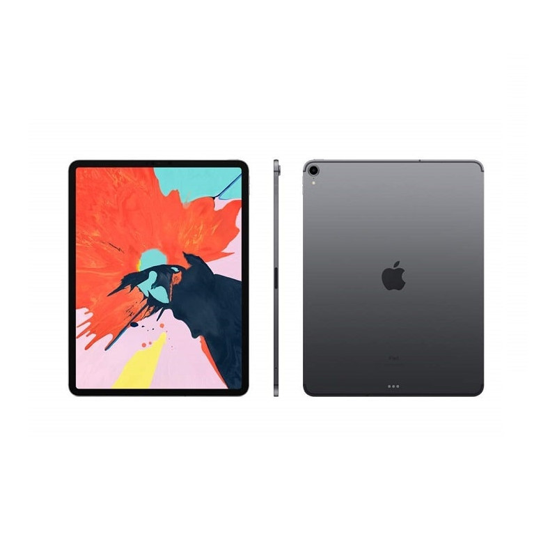 Apple iPad Pro 3e génération Retina 12,9" 2018 A12, 256 Go, Gris sidéral, WiFi + 4G, A