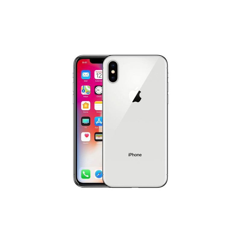 Apple iPhone X 256 Go, Argent, A+