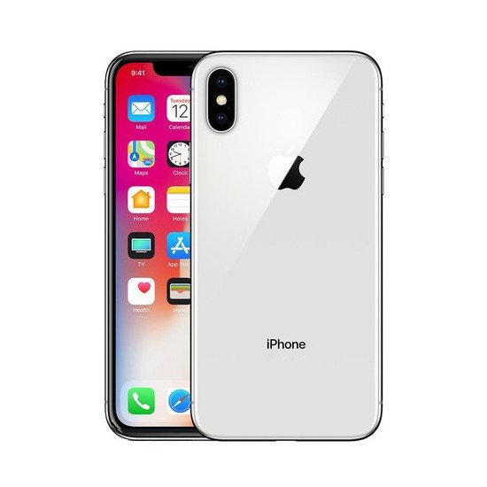 Apple iPhone X 256 Go, Argent, A+