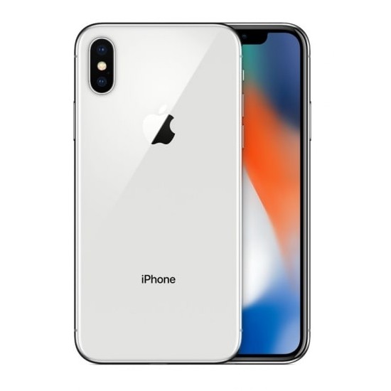 Apple iPhone X 256 Go, Argent, A+