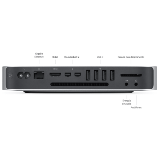Apple Mac Mini 2014 i5, 4 Go de RAM, SSD 500 Go A+