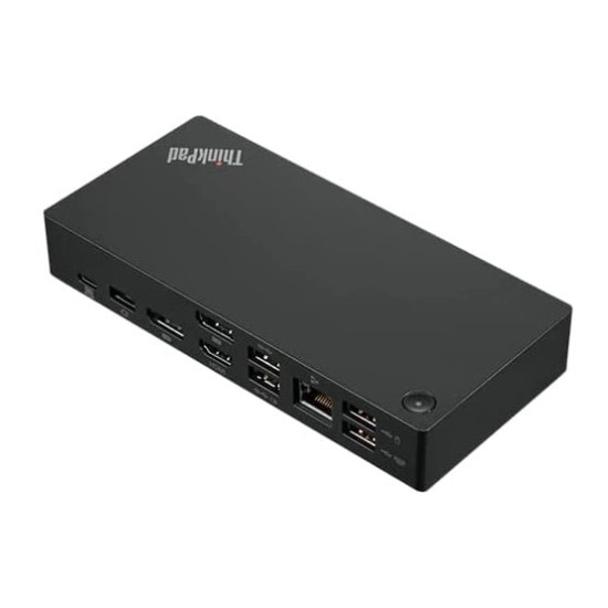 Lenovo Thinkpad USB-C Gen. 2 Dock (40AS), A+ + Chargeur inclus