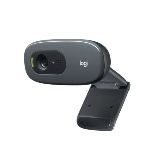 Logitech C270 720p, Gris, A+