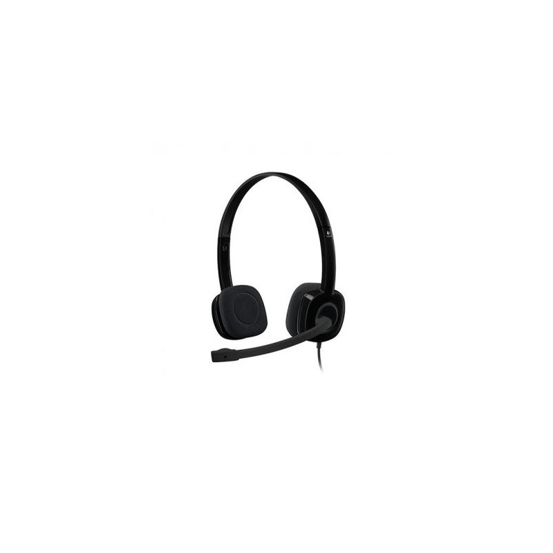 LOGITECH H151 casque avec microphone Noir