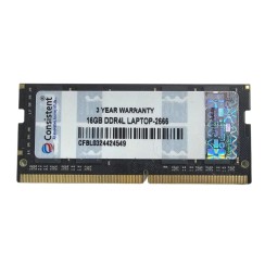 Memoria RAM Consistent 16 Go DDR4L SODIMM 2666 MHz (CFBL0324424549)