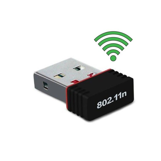 Mini adaptateur WiFi USB AC 150 Mbps 2,4 GHz USB 2.0