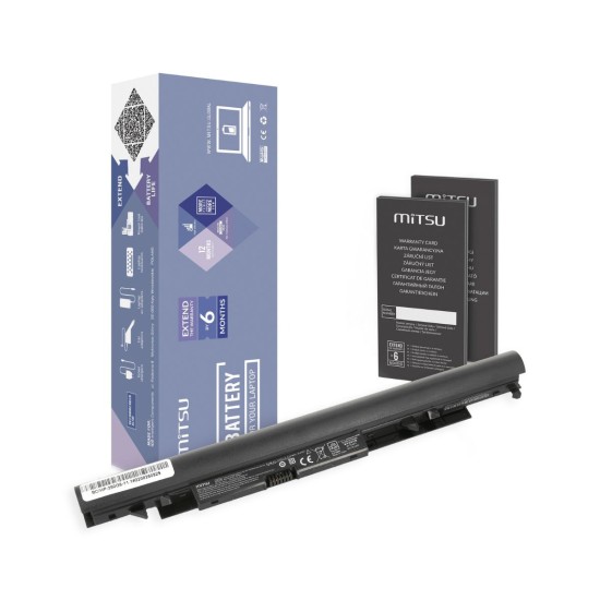 Mitsu Batterie pour HP Pavilion (14, 15, 17), 240, 245, 246, 250, 255, 256, 258 (G6) 2200 mAh (11.1 V)