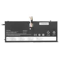 Mitsu Batterie pour Lenovo Thinkpad X1 Carbon 14,8 V (14,4 V) 3200 mAh (47 Wh)