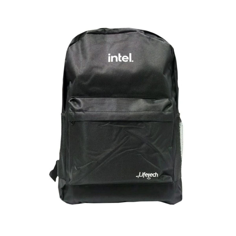 Mochila Intel Lifetech Backpack Education pour ordinateur portable de 15,6", Noir, Neuf