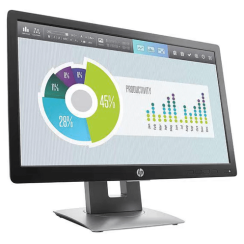 Monitor HP EliteDisplay E202 20" HD+ - Grade A, Noir