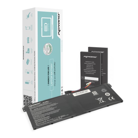 Movano Batterie pour Acer Aspire 3 A314, A315 / 7.4V (7.6V) 4800 mAh