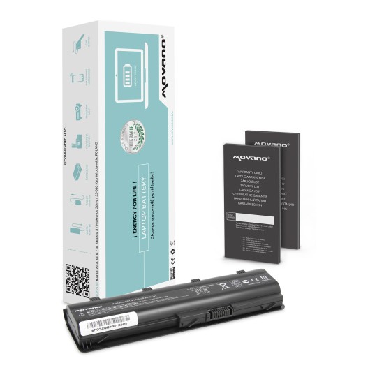 Movano Batterie pour Compaq Presario CQ42, CQ62, CQ72 / 10.8V (11.1V) 4400 mAh