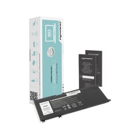 Movano Batterie pour Dell Inspiron 15 5587, 7588, 15,2 V 3600 mAh (55 Wh)