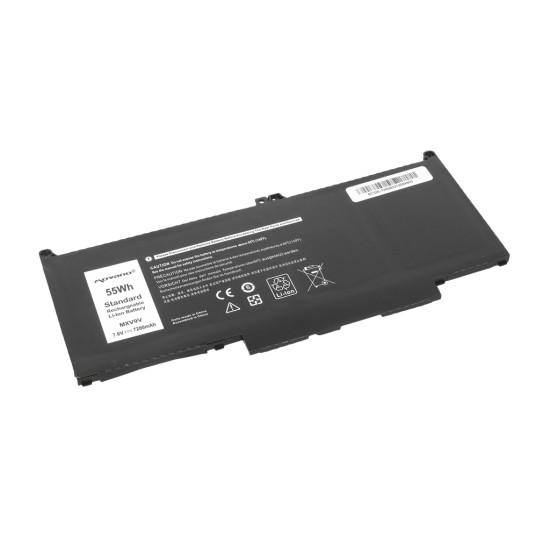 Movano Batterie pour Dell Latitude 5300, 5310, 7300 (7200 mAh) 7.6V