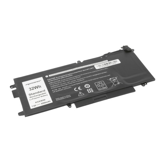 Movano Batterie pour Dell Latitude E5289 / 7.6V (7.4V) 4200 mAh