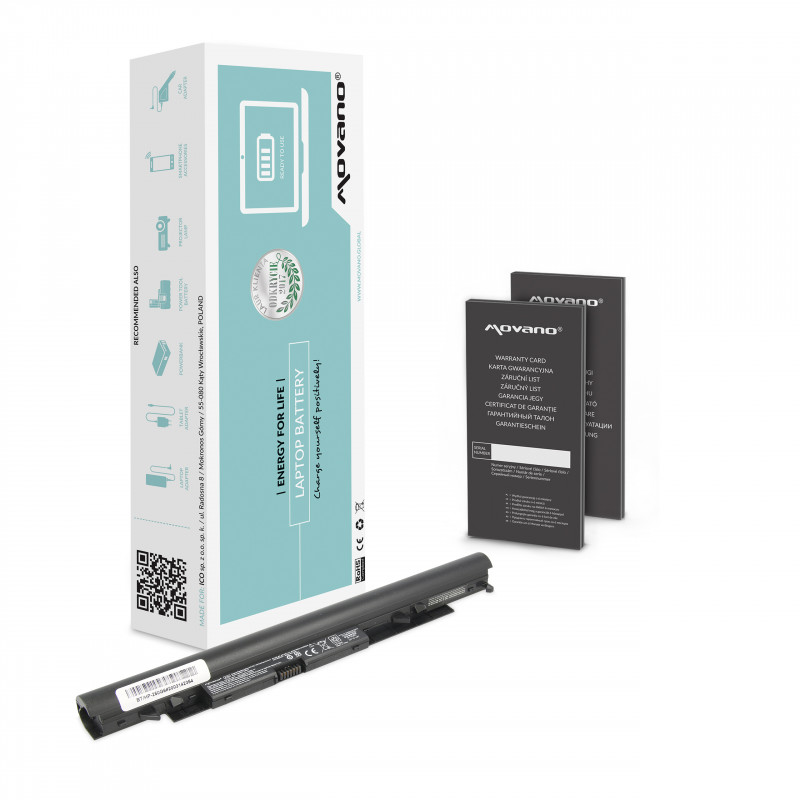 Movano Batterie pour HP 250 G6 / 14.8V (14.4V) 2200 mAh