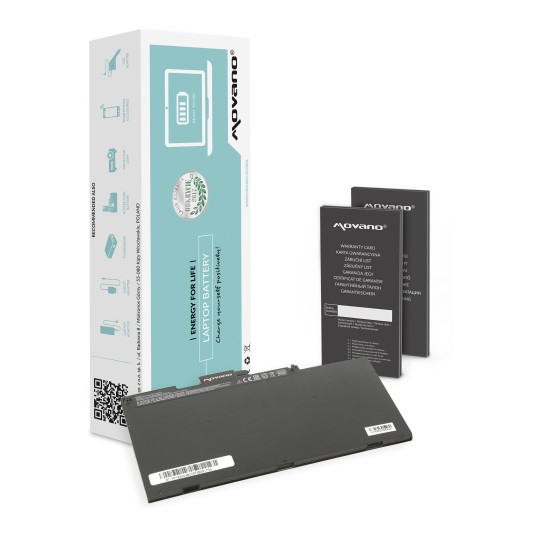 Movano Batterie pour HP EliteBook 840 G4, 850 G4, 755 G4 / 11.4V 4000 mAh