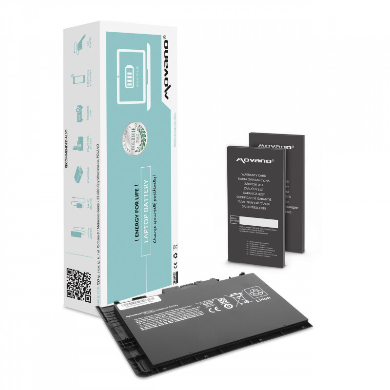 Movano Batterie pour HP EliteBook Folio 9470m / 14.8V (14.4V) 3500 mAh