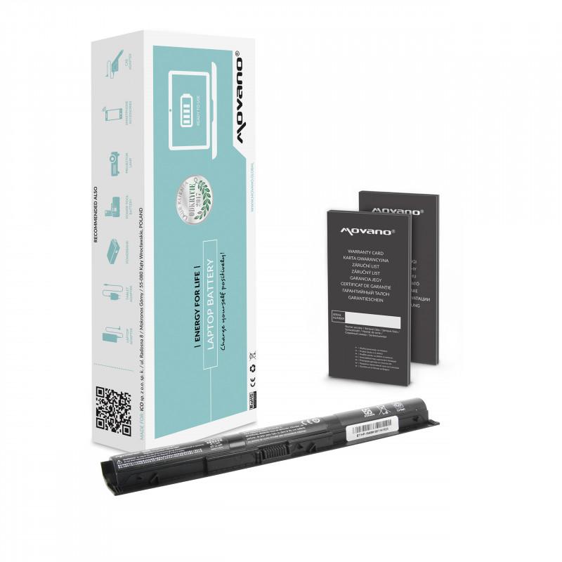 Movano Batterie pour HP Pavilion 14-ab, 15-ab / 14.8V (14.4V) 2200 mAh