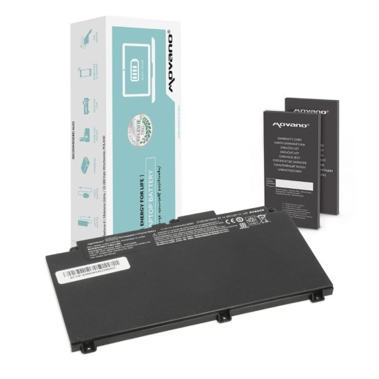 Movano Batterie pour HP ProBook 640 (G4, G5, G7), 645 G4, 650 (G4, G5, G7) (4200 mAh) 11.4V