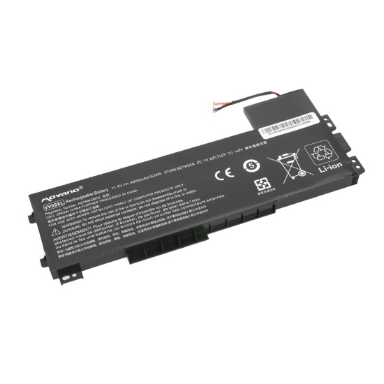 Movano Batterie pour HP ZBook 15 G3, 15 G4 / 11.4V 4600 mAh