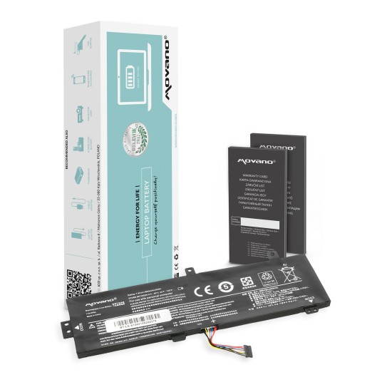 Movano Batterie pour Lenovo IdeaPad 510-15ISK / 7.6V (7.4V) 3950 mAh