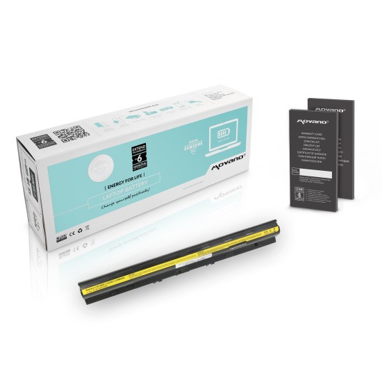 Movano Batterie pour Lenovo IdeaPad G500s, G510s (4400mAh) / 14.4V (14.8V) 4400 mAh