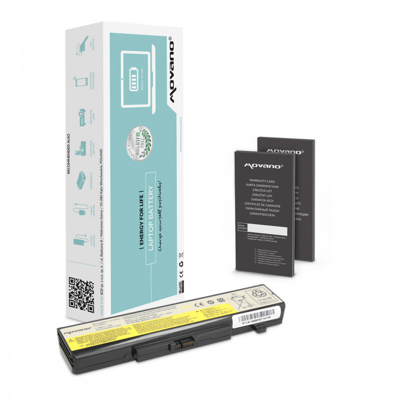 Movano Batterie pour Lenovo IdeaPad Y480 / 11.1V (10.8V) 4400 mAh
