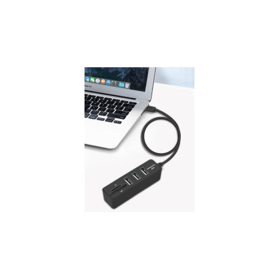Multiplicateur HUB USB 3.0 et lecteur Micro SD et SD (HC)