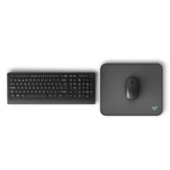 Pack clavier + souris Energy Sistem Office Set 3 Silent sans fil, neuf