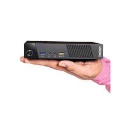 Pack télétravail Lenovo M72e Tiny i5, 8 Go de RAM, moniteur 23"