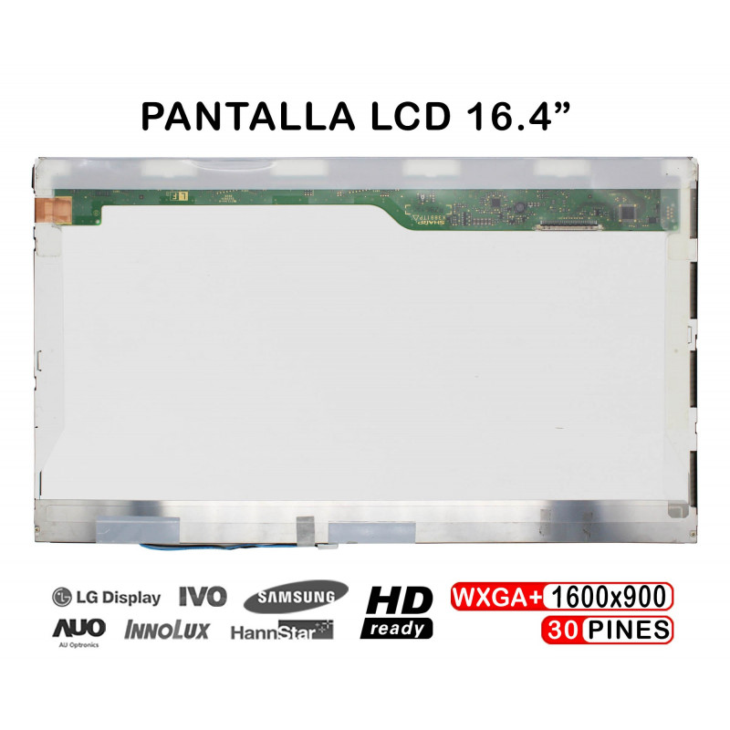 PANTALLA LCD DE 16,4" POUR PORTABLE LQ164D1LD4A SHARP ONLY